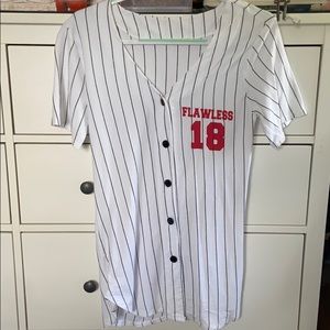 Jersey style T-shirt dress